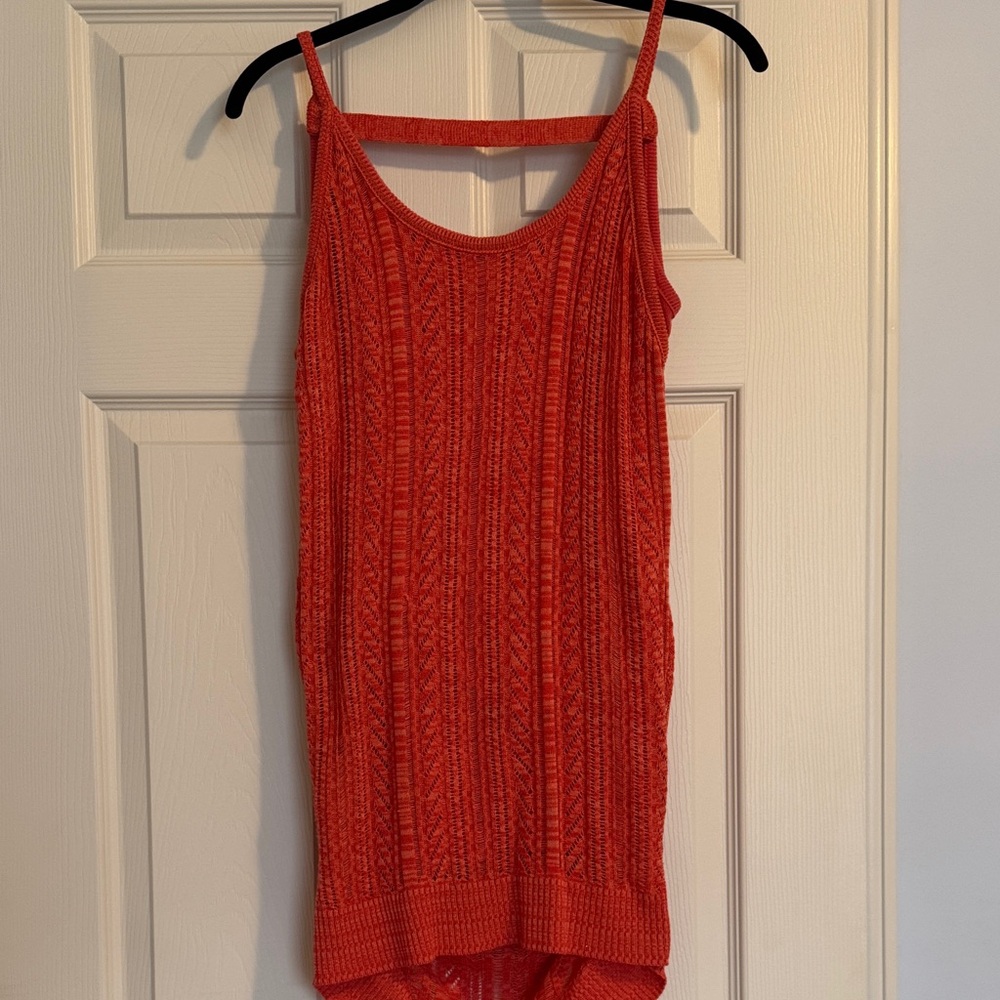 VENUS Coral Knit Tank Top